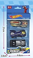 Hot Wheels Die-cast Car - Pack Of 3 metal car toys | 1:64 Scale