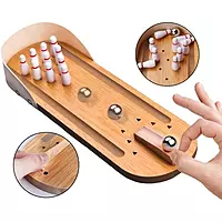 Channapatna Toys Miniature Bowling Ball Game