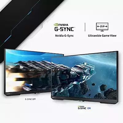 Samsung Odyssey G4, 25-Inch, 240Hz, IPS Panel, 1080p FHD, Gaming Monitor, FreeSync Premium, G40B