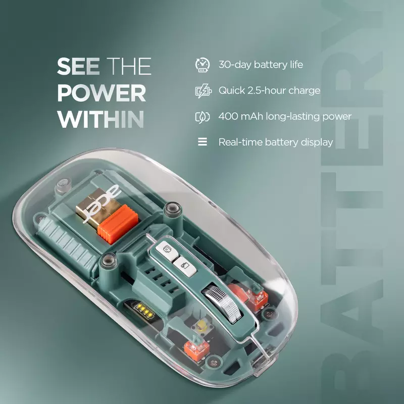 ACER WIRELESS MOUSE BT+WIFI ZCA01SI2DS