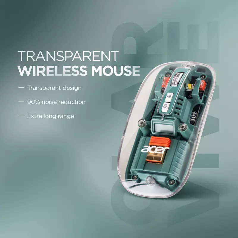 ACER WIRELESS MOUSE BT+WIFI ZCA01SI2DS
