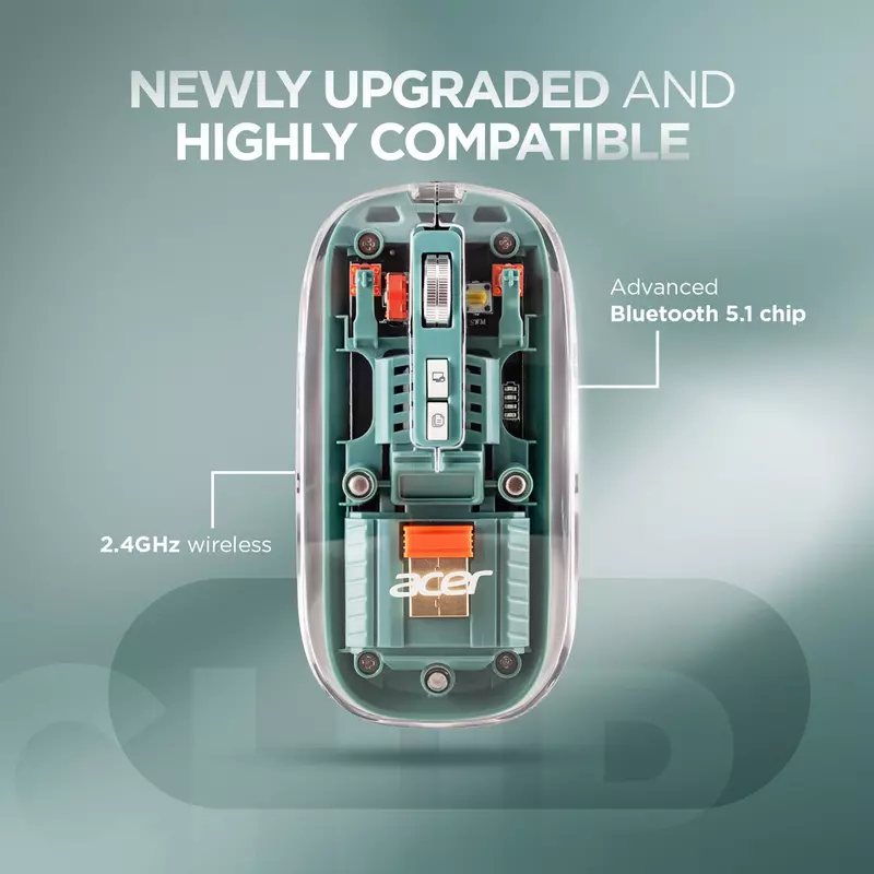 ACER WIRELESS MOUSE BT+WIFI ZCA01SI2DS