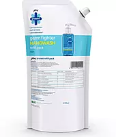 Godrej Protekt Germ Fighter Aqua Hand Wash Refill Pouch | 99.9% Germ Protection | Refill Pack