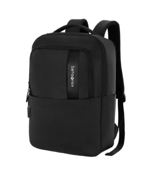 Samsonite EBIS QR8 Business Laptop Backpack – Ergonomic Straps | Smart Sleeve | Black