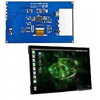 10.1inch Resistive Touch Screen LCD, 1024×600, HDMI, IPS, Supports Raspberry Pi / PC