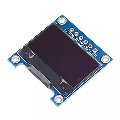 0.96 Inch OLED Display Module I2C 128×64 SSD1306 for Arduino, ESP32 & Raspberry Pi