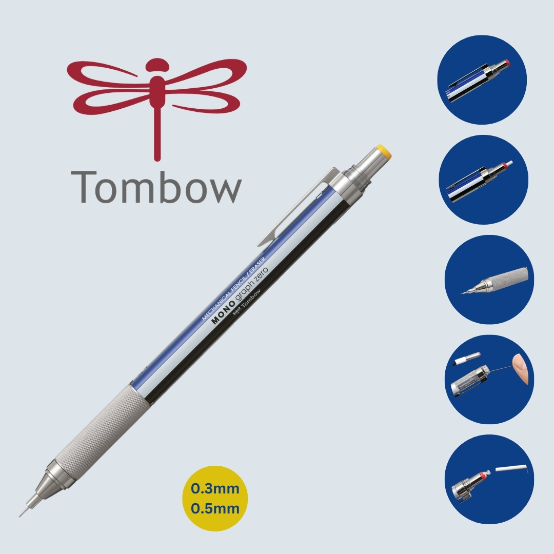 TOMBOW MECHANICAL PENCIL MONO GRAPH ZERO 