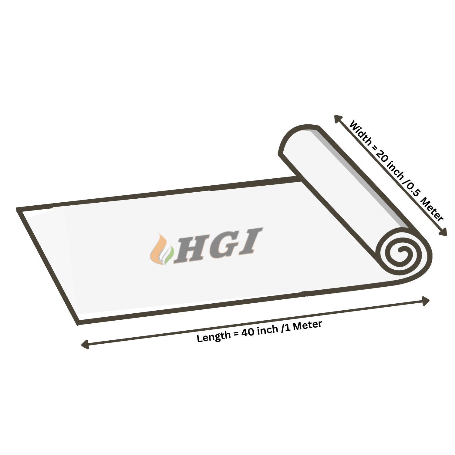 MB637-0.5M Width Transfer Printing Film