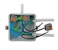 PCT-213 - 0.08-2.5 SQ mm 3 Pole Wire Connector Terminal Block with Spring Lock Lever for Cable Connection (1 QTY)