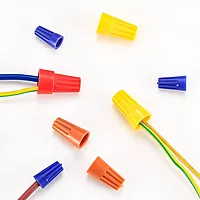 P1 Insulating Insert Twist Electrical Wire Connectors with Spring, Portable Wire Caps for Quick Connection