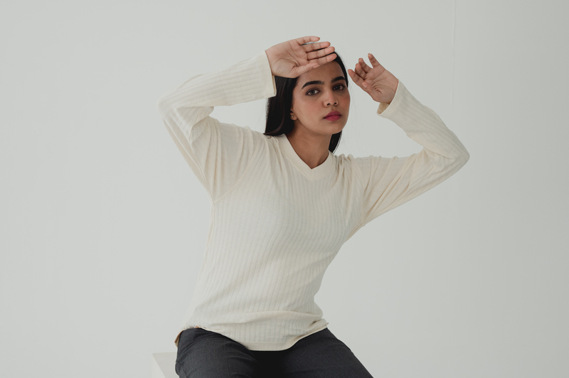 Being Winged - Gender Free V Neck tee