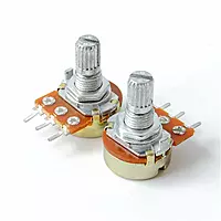WH148 Single Potentiometer B10K 3-Pin 15mm