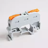 DIN Rail Type, Quick Connection Terminal 1 In-1 Out - PCT-211 (pack of 1)