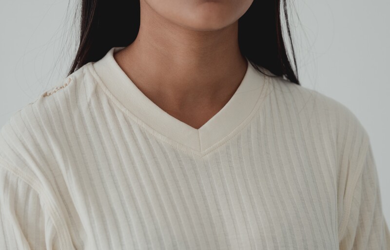 Being Winged - Gender Free V Neck tee