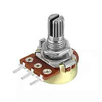 WH148 Single Potentiometer B10K 3-Pin 15mm