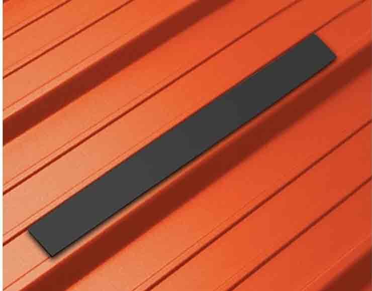EPDM Rubber for Solar PV Mounting Short rails on Sheet Roofs (3 inch x 1 inch)