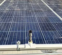 Solar Panel Cleaning Setup Pipe Support Clamp, L-Shaped Mounting Bracket, Adjustable Installation and suitable for any solar panel | Size 1/2'' ( 1 Pcs)