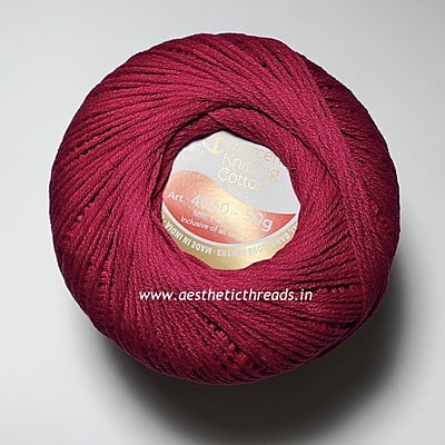 Anchor mercerised 4 ply knitting cotton- Art.4060 Anchor mercerised 4 ply knitting cotton- Art.4060