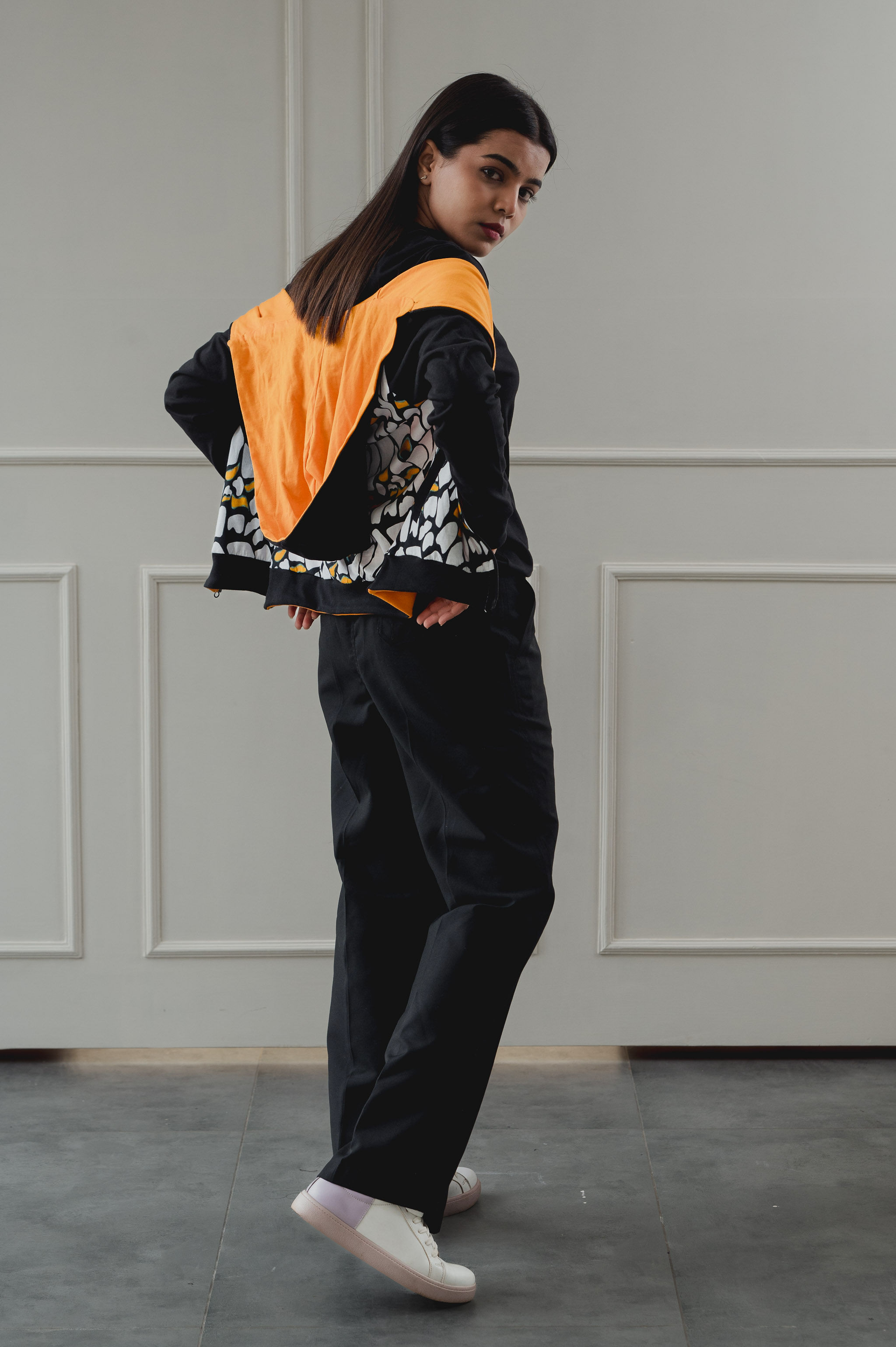 Reversible Hooded Top