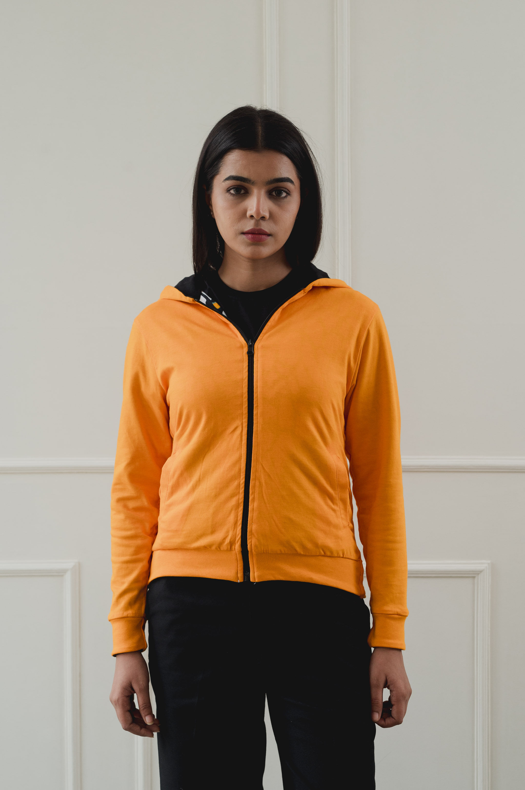 Reversible Hooded Top