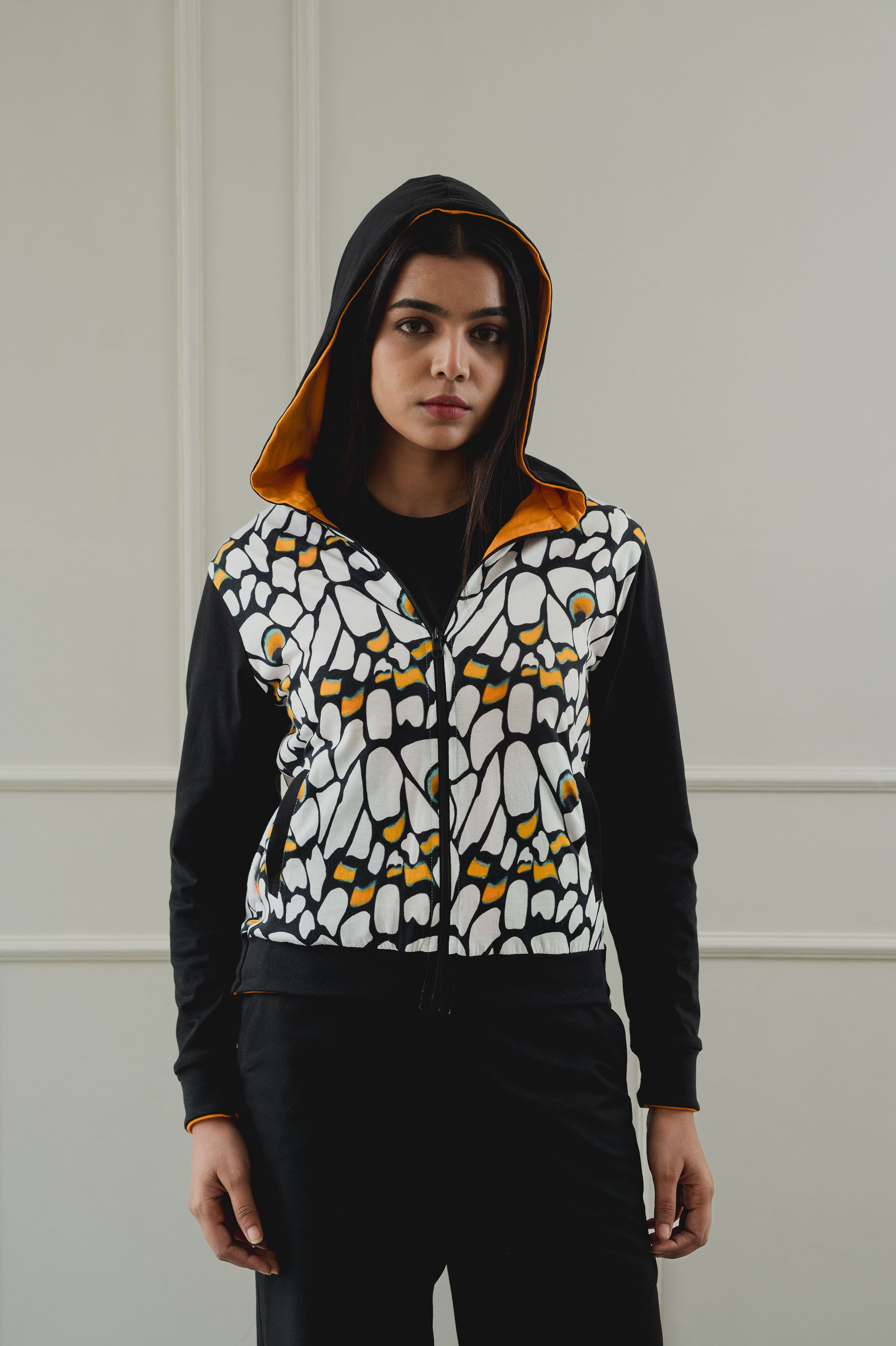 Reversible Hooded Top