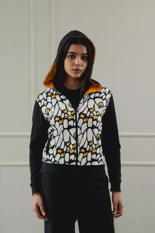 Reversible Hooded Top