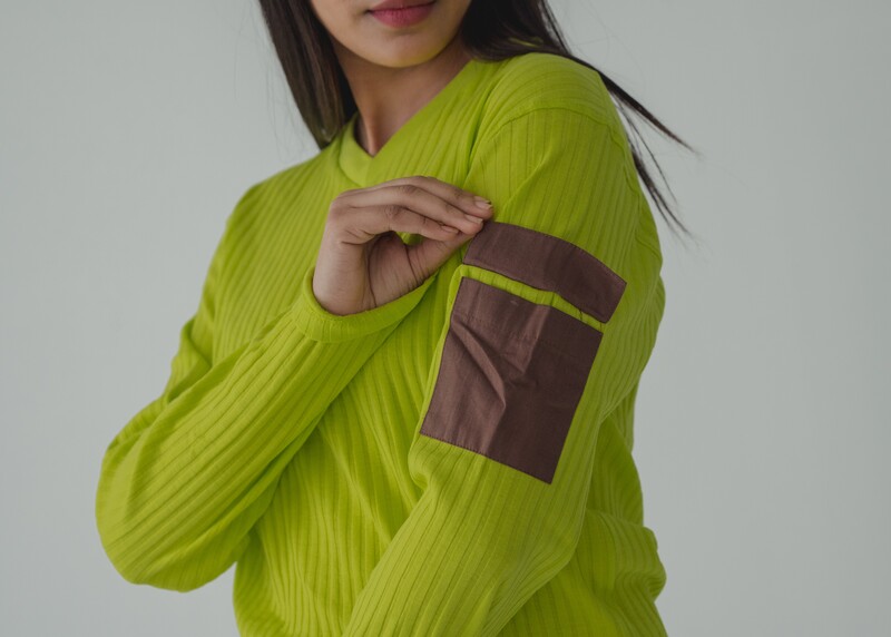 Being Winged - Gender Free V neck Tee (Female)