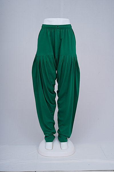 Women Green Patiyala