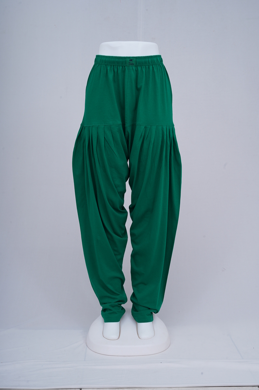 Women Green Patiyala