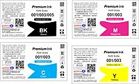 001 / 003 Refill Ink for EPSON Ink Tank Printer BK 127 ml & CMY 70 ML Dye Ink Each