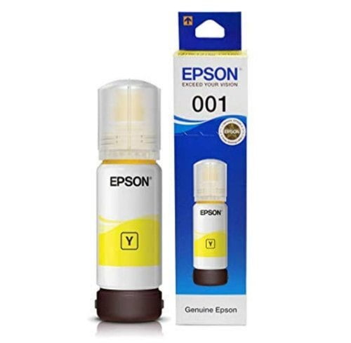 Epson Ink 001 Yellow Bottle Epson Ink 001 Yellow Bottle
