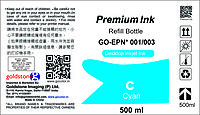 001 / 003 Compatible Refill Cyan Ink for EPN L4150 L4160 L6160 L6170 L6190 Ink Tank Printer - 500 ml