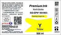 001 / 003 Compatible Refill Yellow Ink for EPN L4150 L4160 L6160 L6170 L6190 Ink Tank Printer - 500 ml