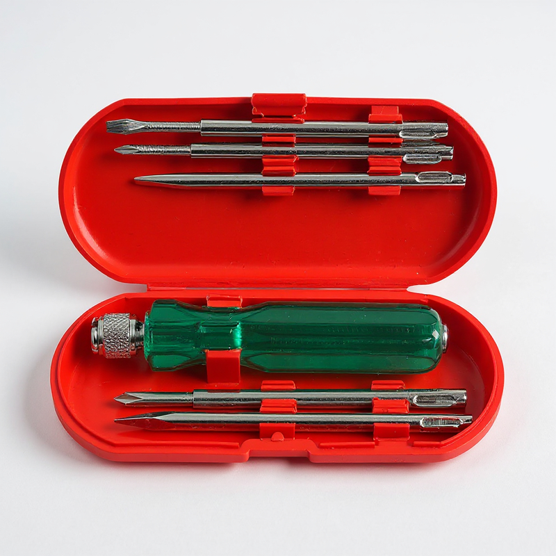 Screw Driver Set with Neon Bulb indicator  - (TAPARIA 840 )