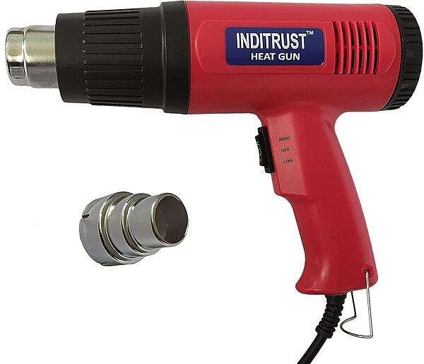 2000 Watt professional heat gun hot air gun with dual temperature setting for Shrink Wrapping, Packing