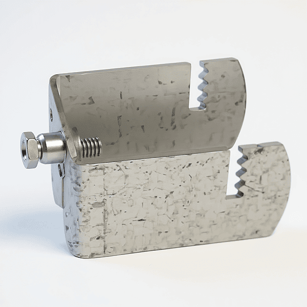 SOLAR PANEL GRIP CLAMP for 1.5 inch (40 mm) sqaure pipe