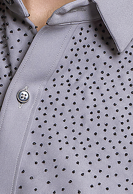 Silver Spark Luxe Shirt