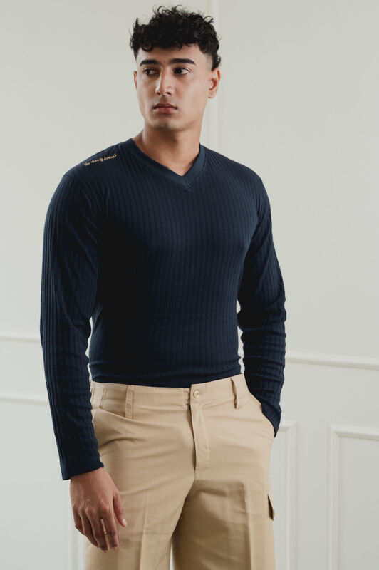 Being Winged - Gender Free V Neck tee (Male)