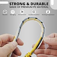 Spiral sleeve for Cable Wire Wrap Cord- Flexible Electrical Wire Organizer Protection Sleeve (9 mm, Length 25 Meters)