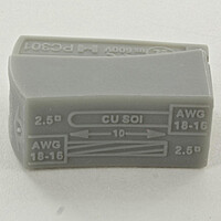 PC301 Easy-Link Lighting Connectors, Push in connector - 1PC
