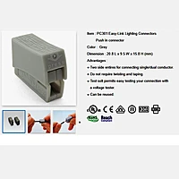 PC301 Easy-Link Lighting Connectors, Push in connector - 1PC