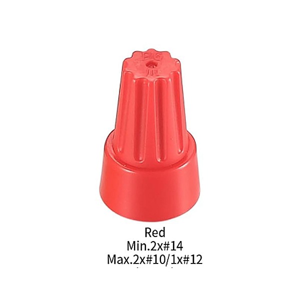 P3 Insulating Insert Twist Electrical Wire Connectors with Spring, Portable Wire Caps for Quick Connection