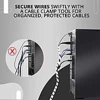 Spiral sleeve for Cable Wire Wrap Cord- Flexible Electrical Wire Organizer Protection Sleeve (9 mm, Length 25 Meters)
