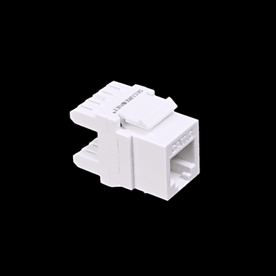 Secure Net RJ 45 KEY STONE JACK -S-RJ45 BK1016-C6