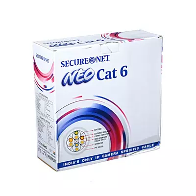 Secure Net CAT 6 NEO SERIES HIGH SPEED SURVELLINCE IP CABLE
