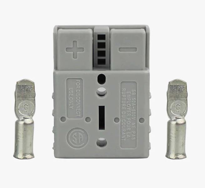 SB50 600V 50A Anderson Power Connector – Grey