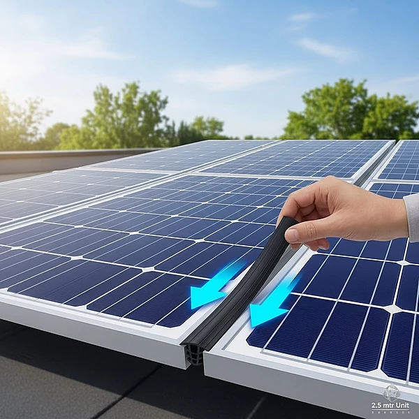 Solar Panel Waterproof EPDM Rubber Seal Strip - 2.5 mtr