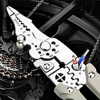 All in 1 Multifunction Wire Stripper/Wire Crimping Tool, Wire Cutter, Wire Crimper, Cable Stripper