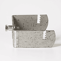 SOLAR PANEL GRIP CLAMP for 1.5 inch (40 mm) sqaure pipe