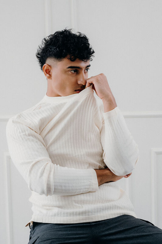 Being Winged - Gender Free V neck Tee (Male)